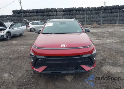 2024 Hyundai Kona N Line из США, поврежденный, VIN KM8HACA34RU063999